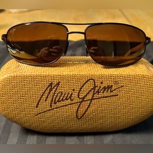 Maui Jim North Point MJ 272 01M Copper Frame + HCL Bronze Polarized Sunglasses